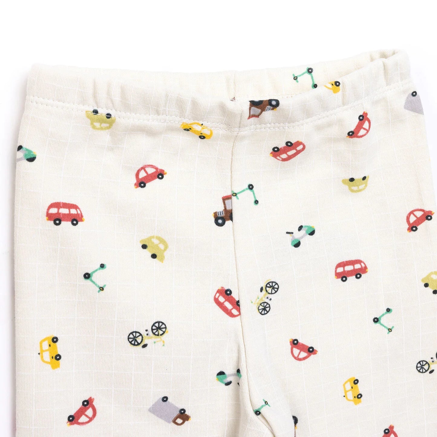 HelloBaby Boy Long Sleeve Pyjamas Set - Ecru