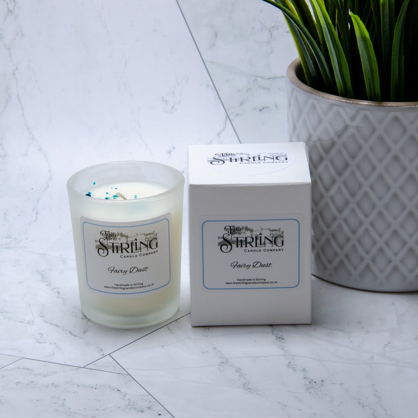 Fairy Dust - Small Candle - mezetto Shopify Collective The Stirling Candle Company