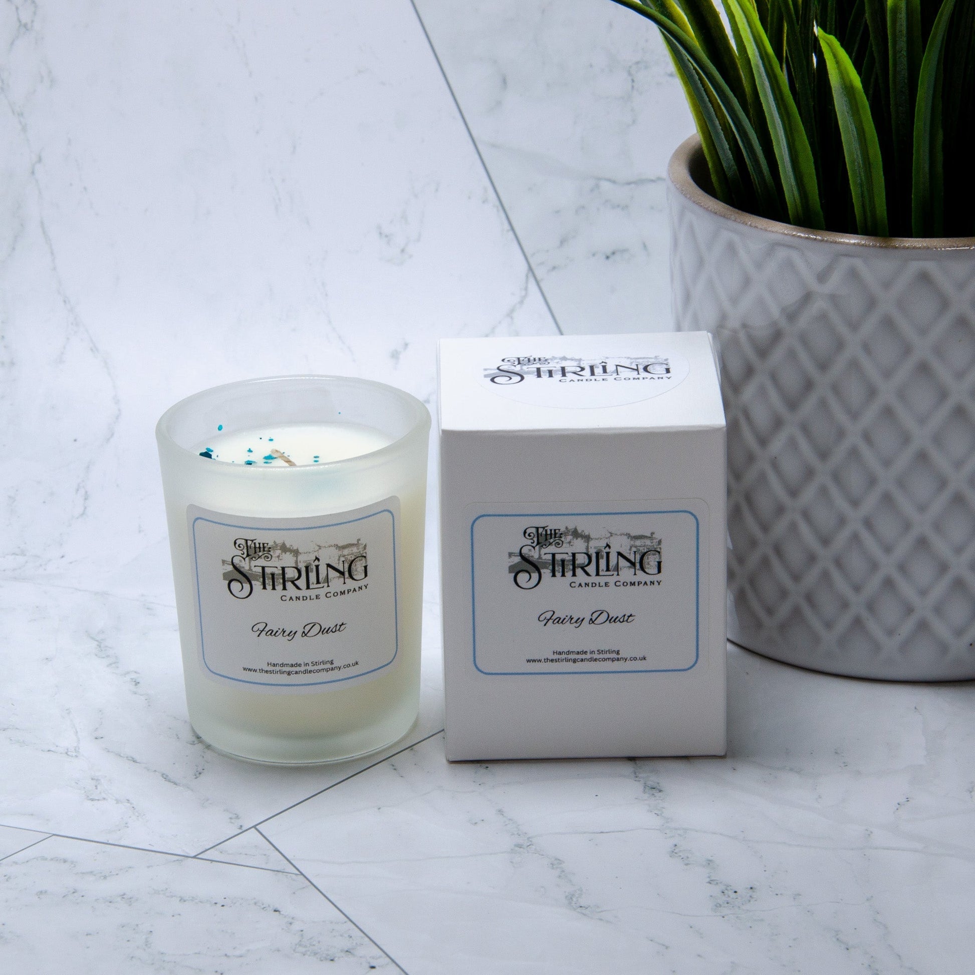 Fairy Dust - Small Candle - mezetto Shopify Collective The Stirling Candle Company