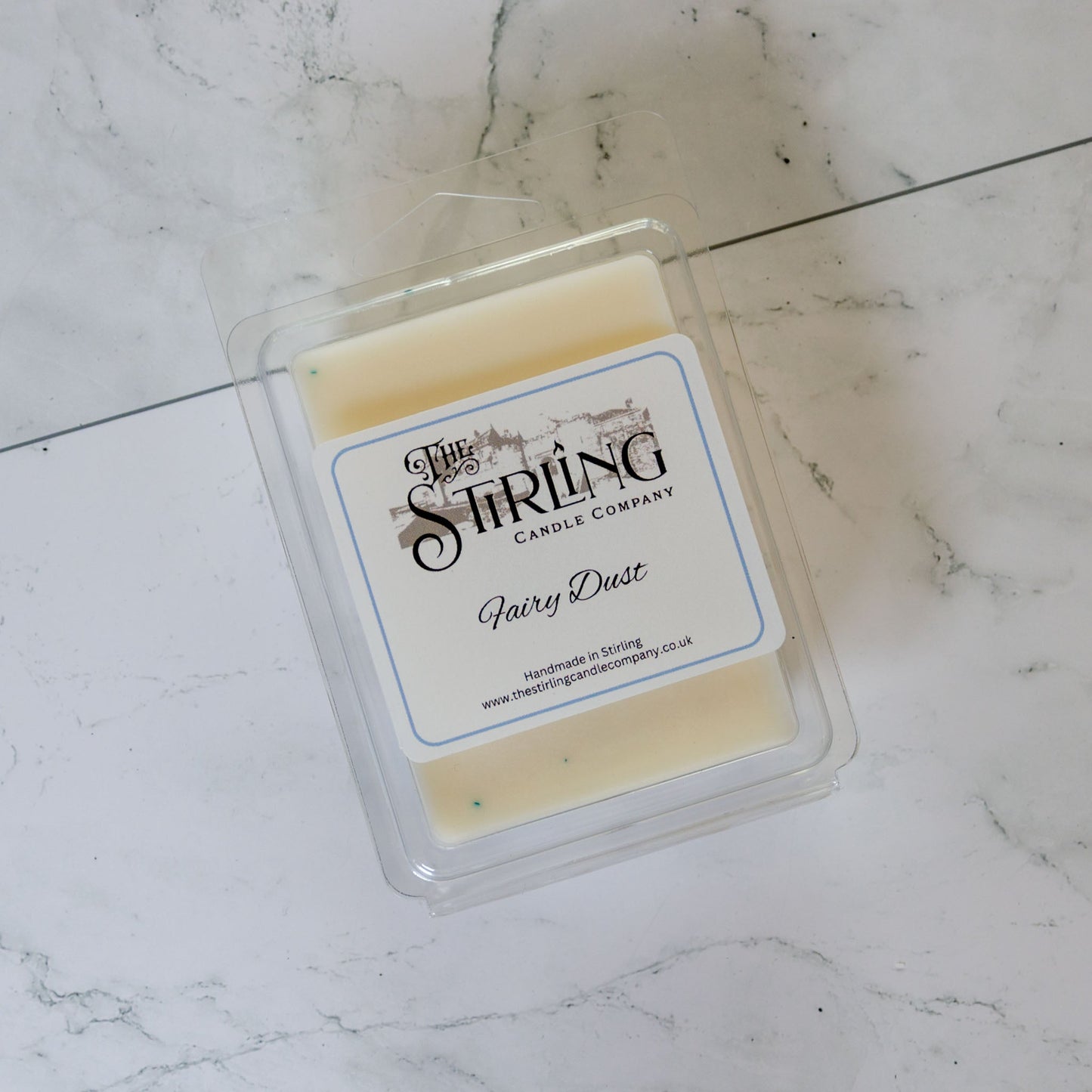 Fairy Dust - Wax Melt Clamshell - mezetto Shopify Collective The Stirling Candle Company