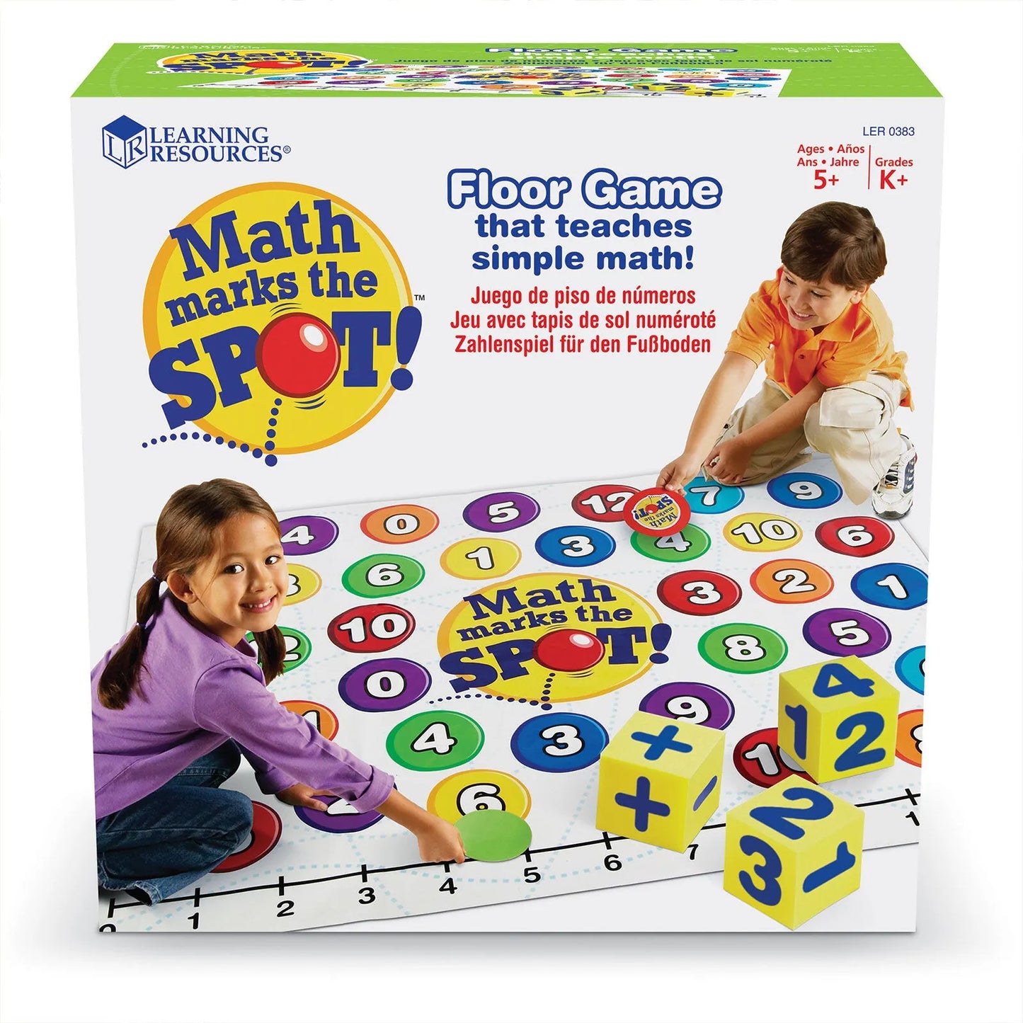 Learning Resources Math Marks the Spot Activity Set