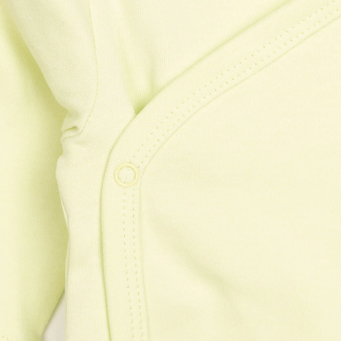 HelloBaby Newborn Organic Wrapover Top-Hat - Green