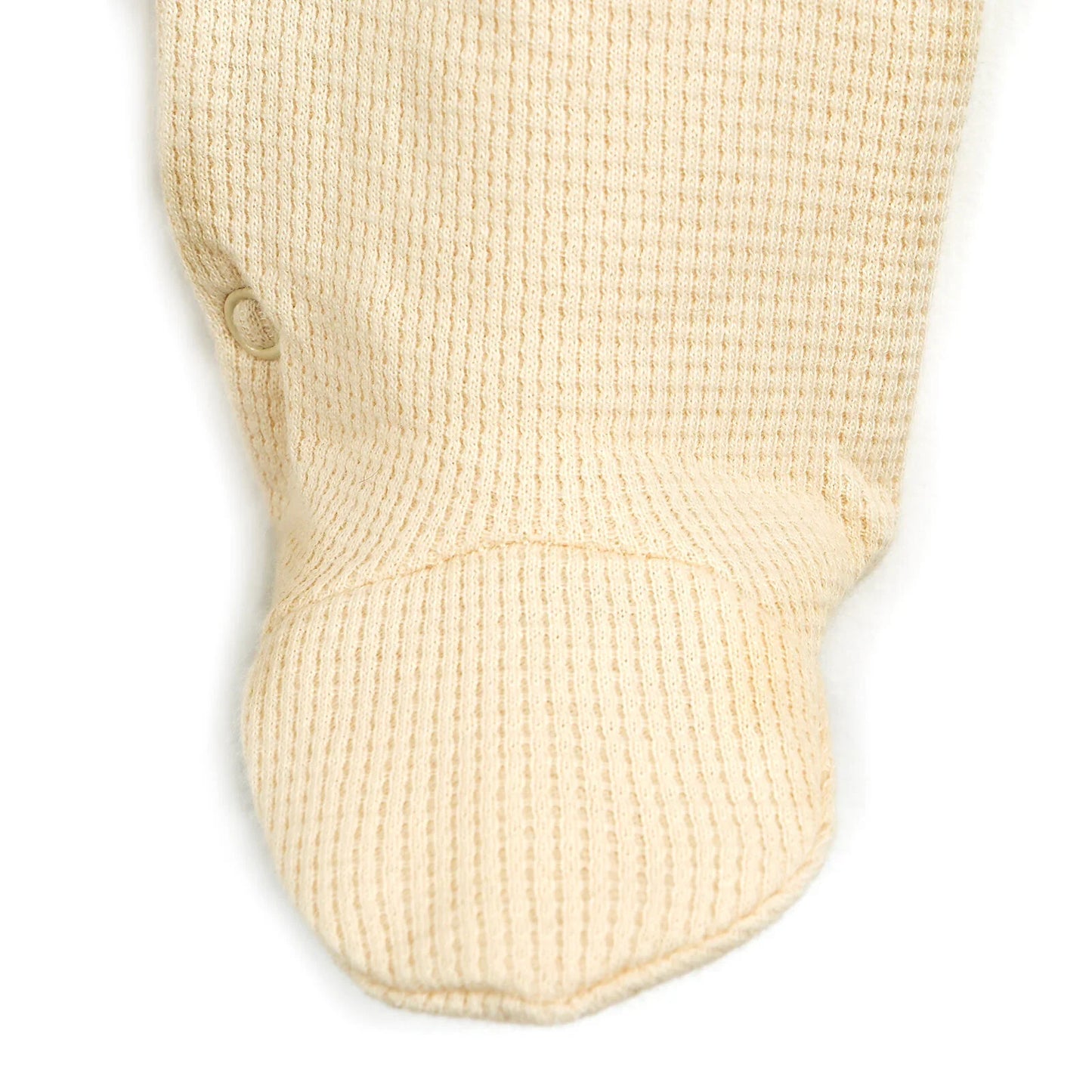 HelloBaby Newborn Polo Collar Romper - Ecru