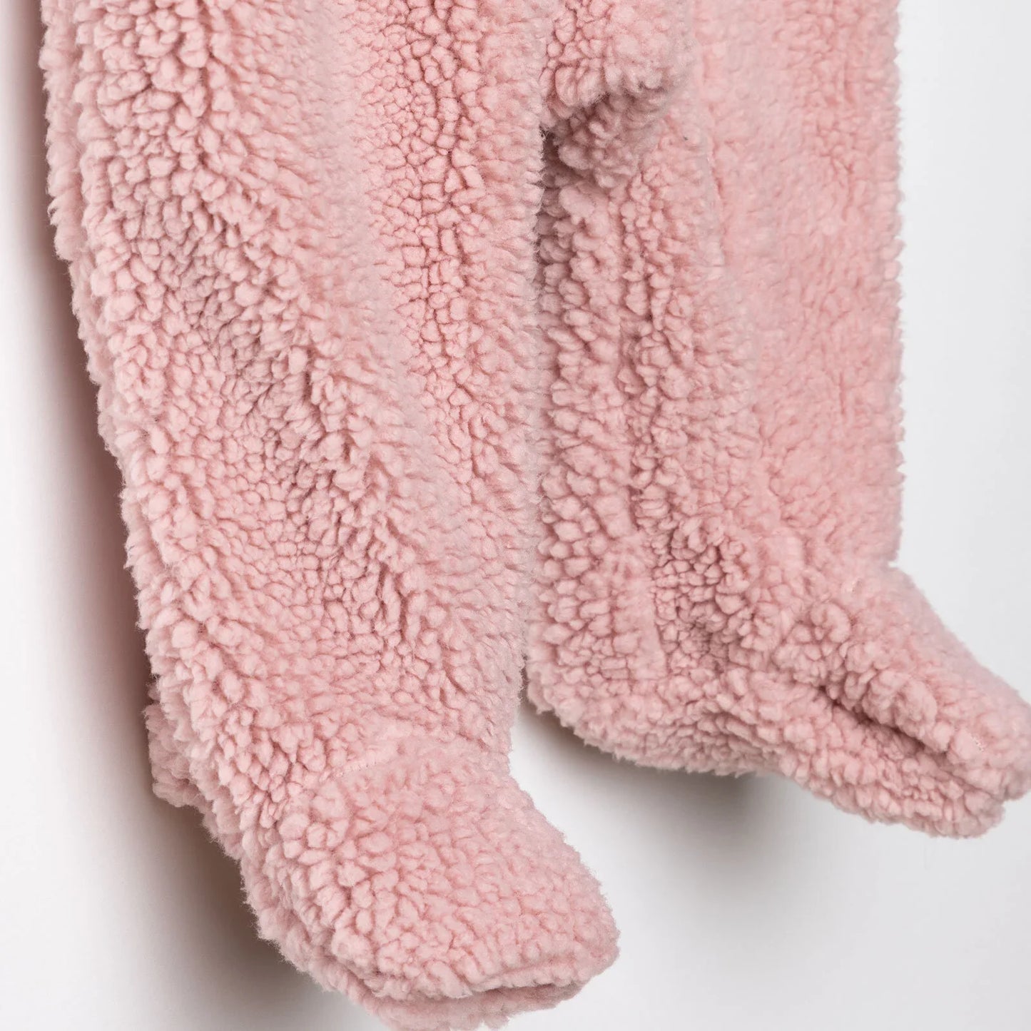 Midimod Newborn Welsoft Footed Jumpsuit - Pink