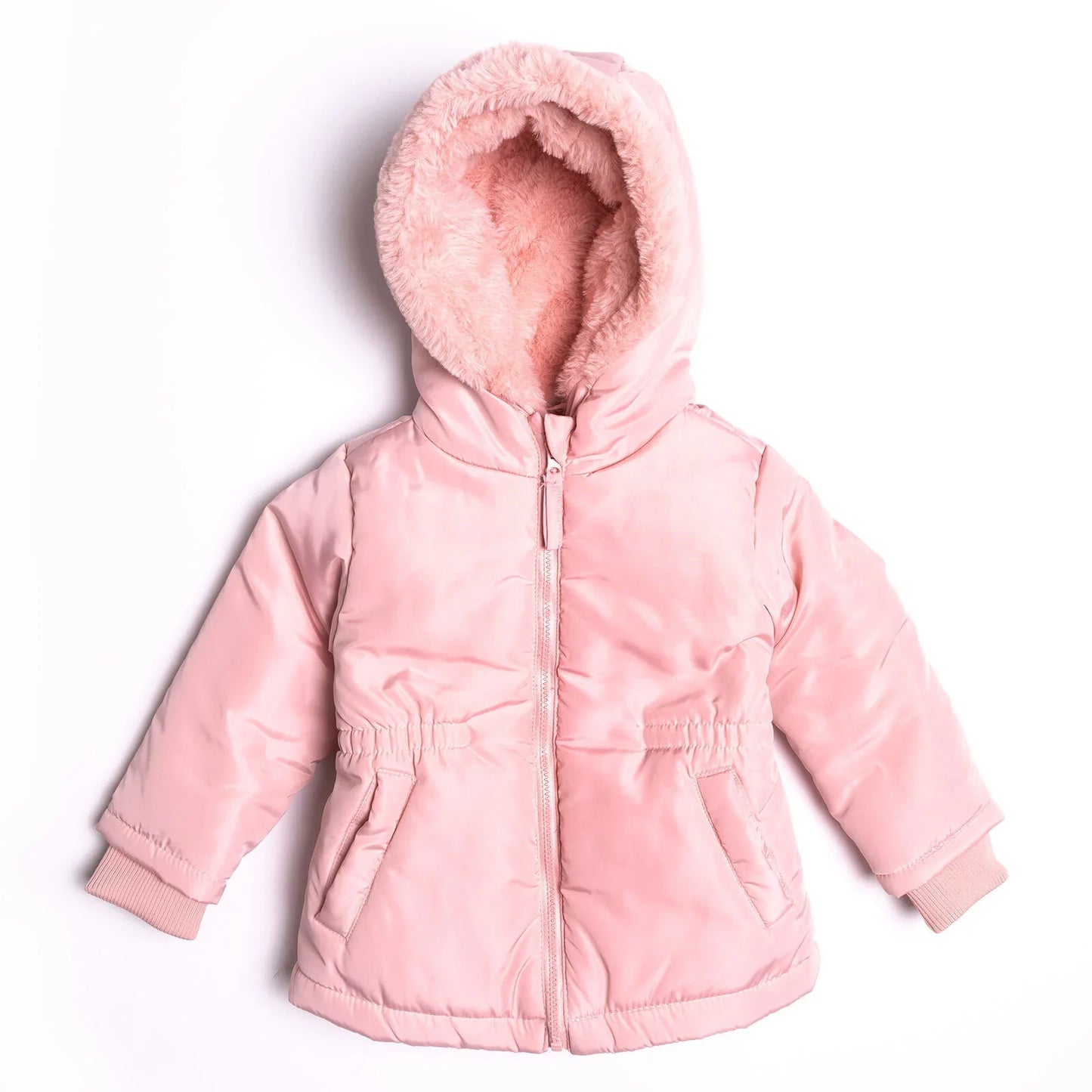 HelloBaby Hooded Coat - Powder
