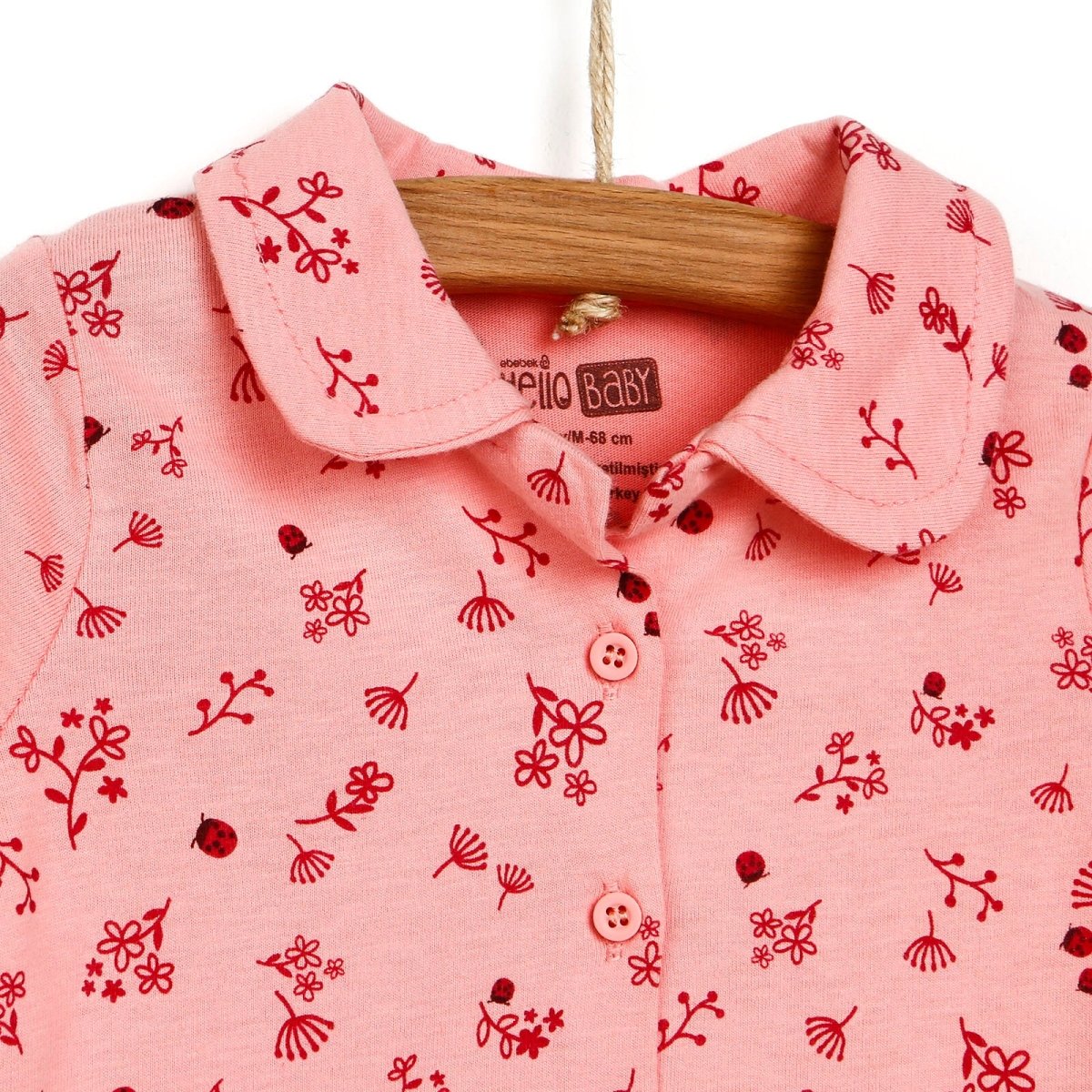 HelloBaby Basic Baby Girl Pyjamas Set - Pink