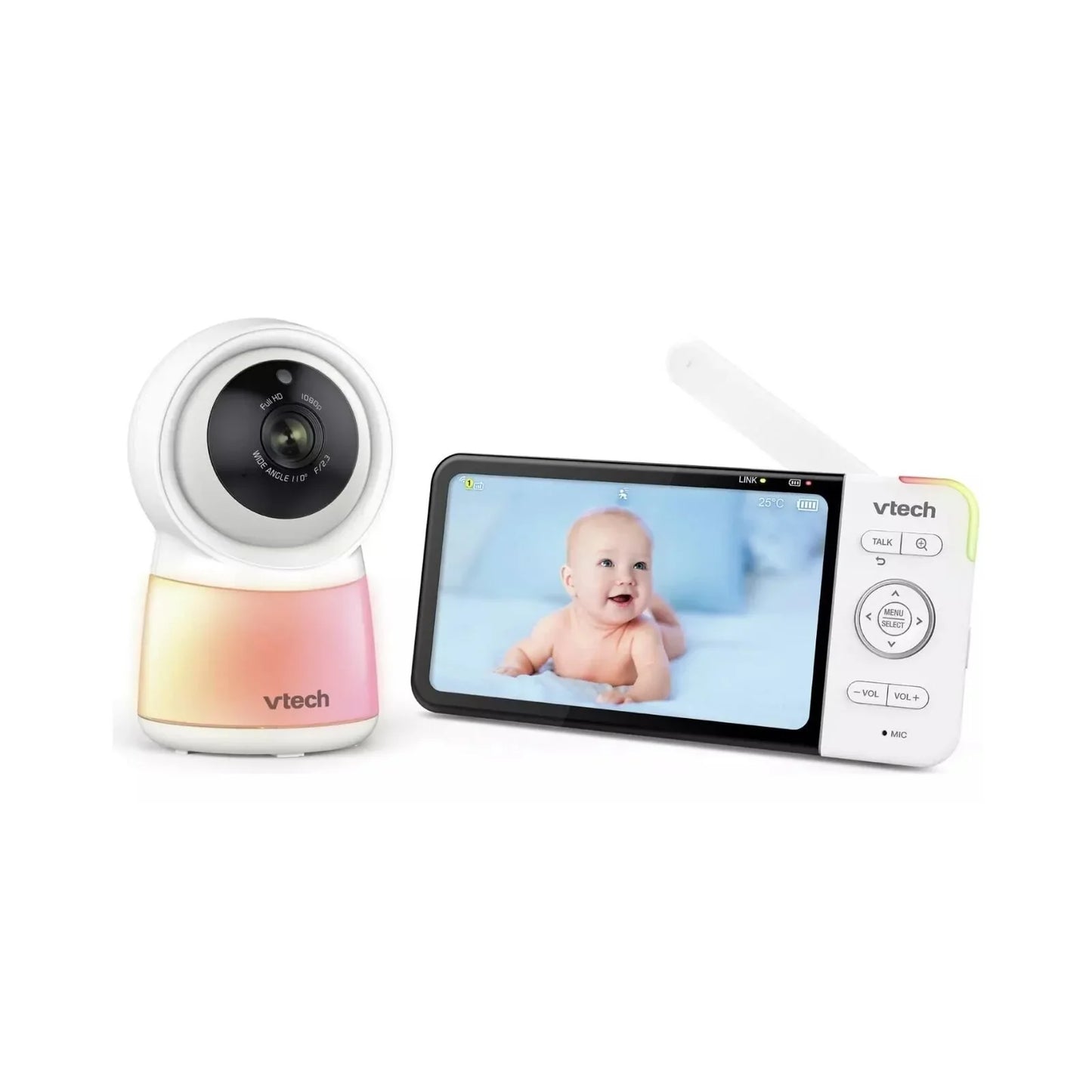 VTech RM5755HD 5" Smart Wi-Fi 1080p Video Baby Monitor