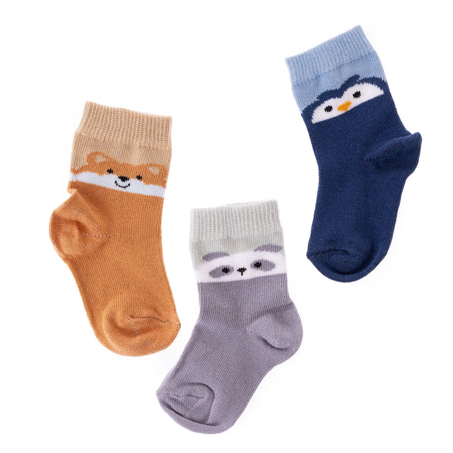 HelloBaby Ankle Socks 3 pcs - Blue
