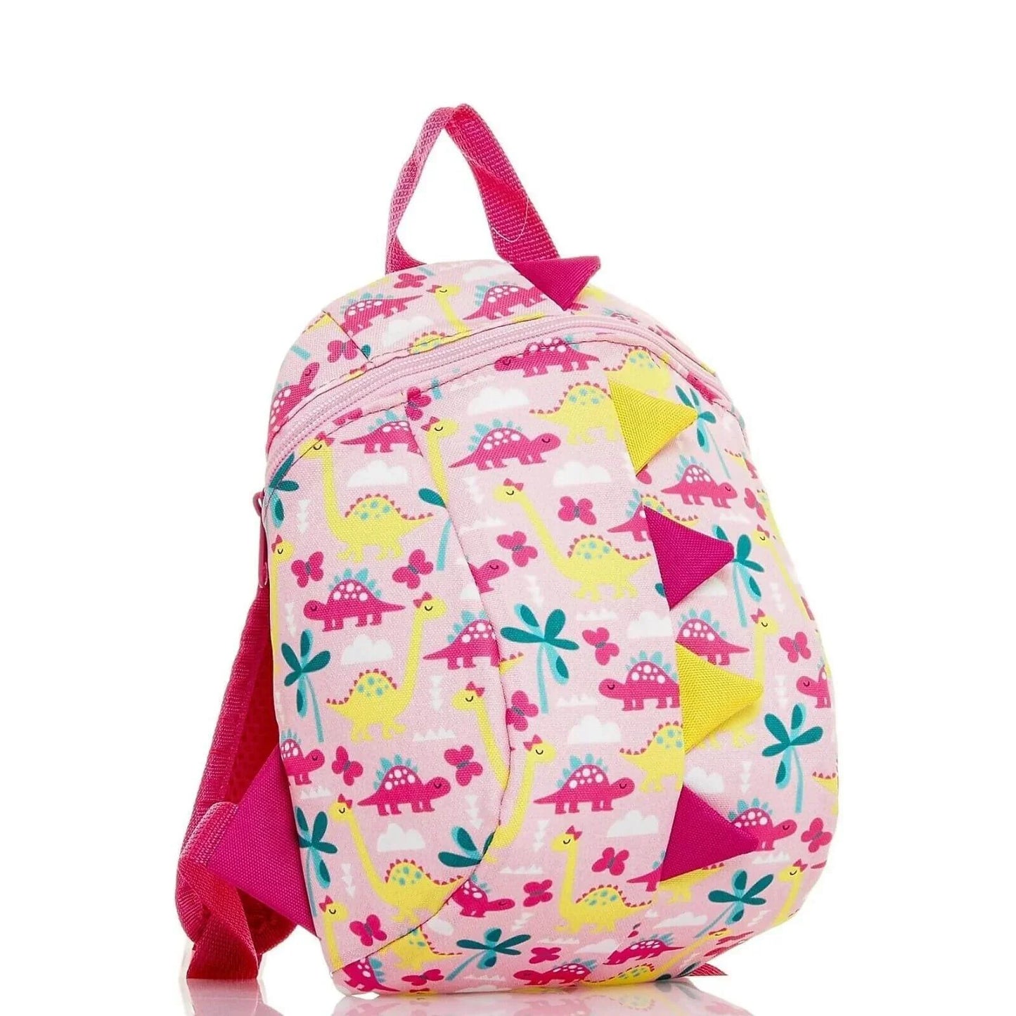 HelloBaby Dinosaur Baby Backpack - Light Pink