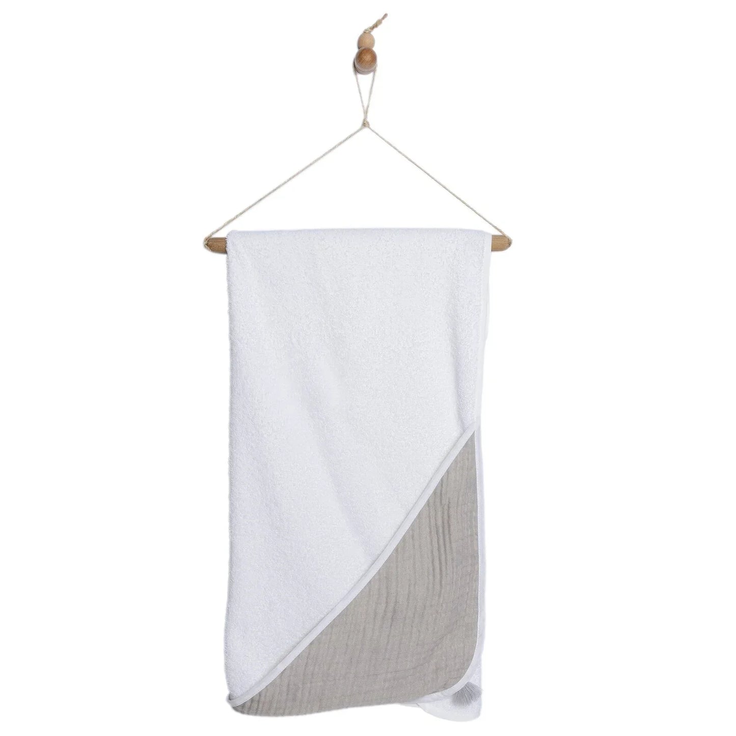 Mollia Baby Towel - Grey