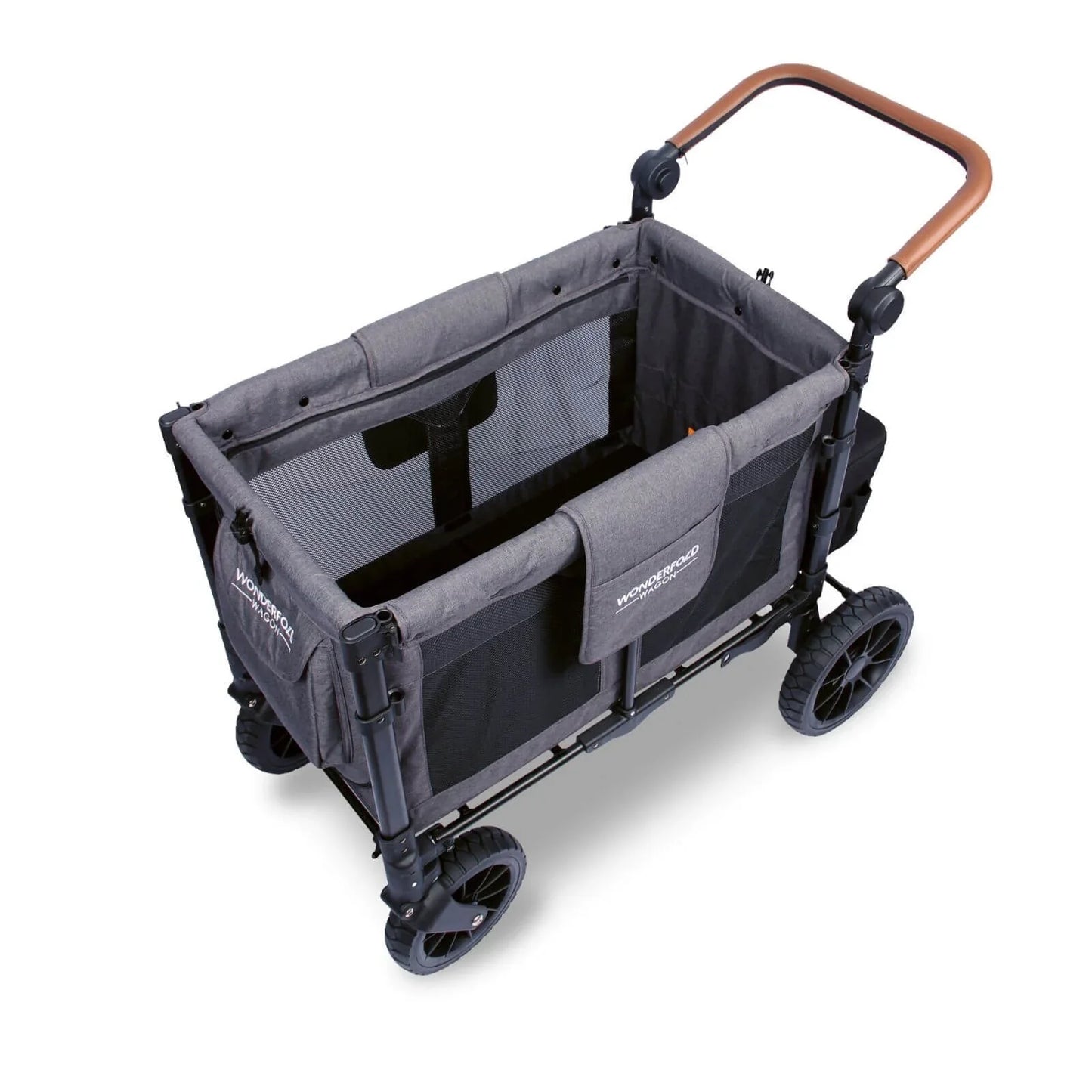 Wonderfold W2 Luxe Double Wagon - Charcoal Grey