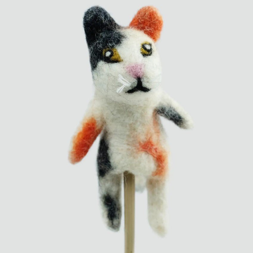 Felt Finger Puppets - Cats and Dogs - mezetto Baby&More Baby&More