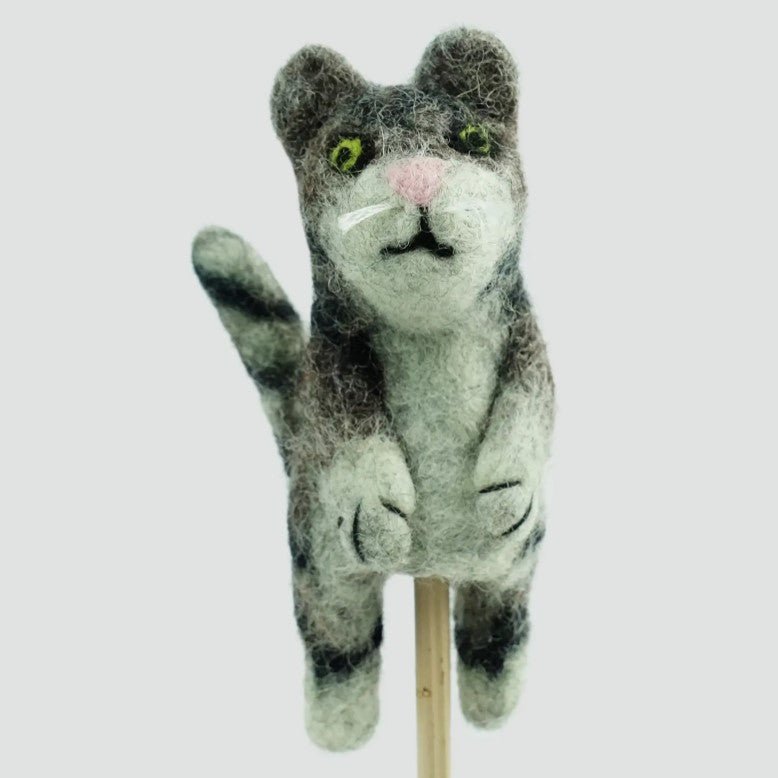 Felt Finger Puppets - Cats and Dogs - mezetto Baby&More Baby&More