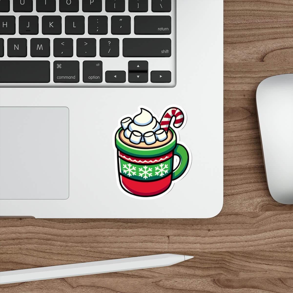Festive Hot Chocolate Christmas Sticker - mezetto KEOLIX KEOLIX