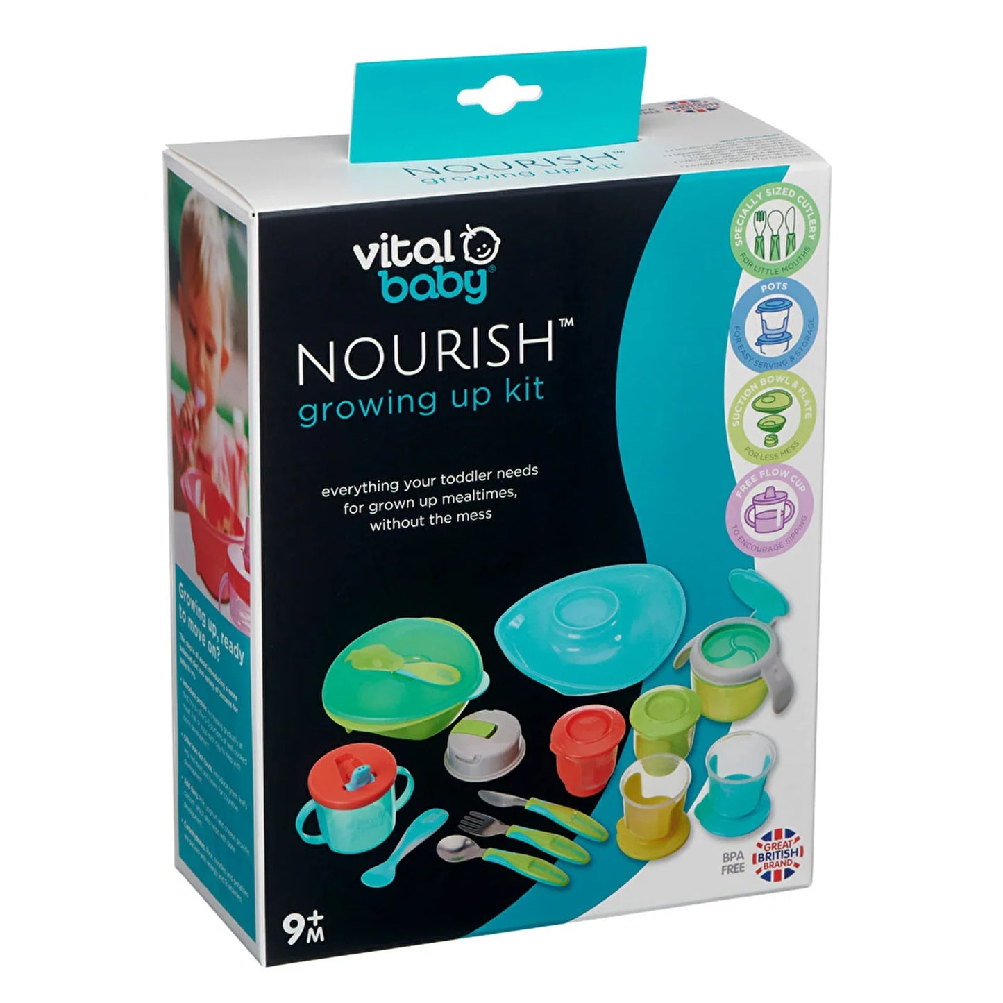Vital Baby Nourish Growing Up Kit 9+ months - Pop
