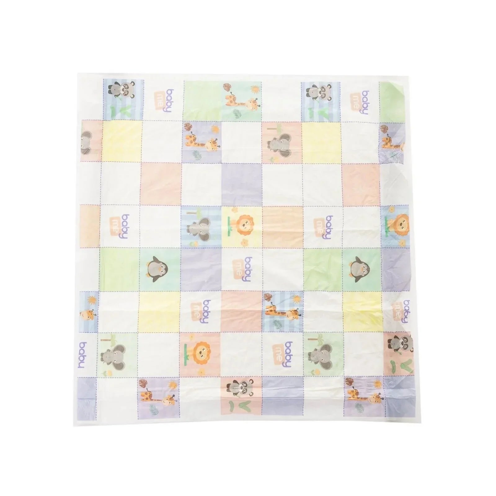 baby me Soft Padded Changing Mats 60x60cm - 10 pcs