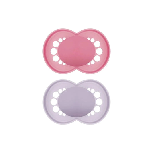MAM Original Soother 18-36 months Pack of 2 - Pink
