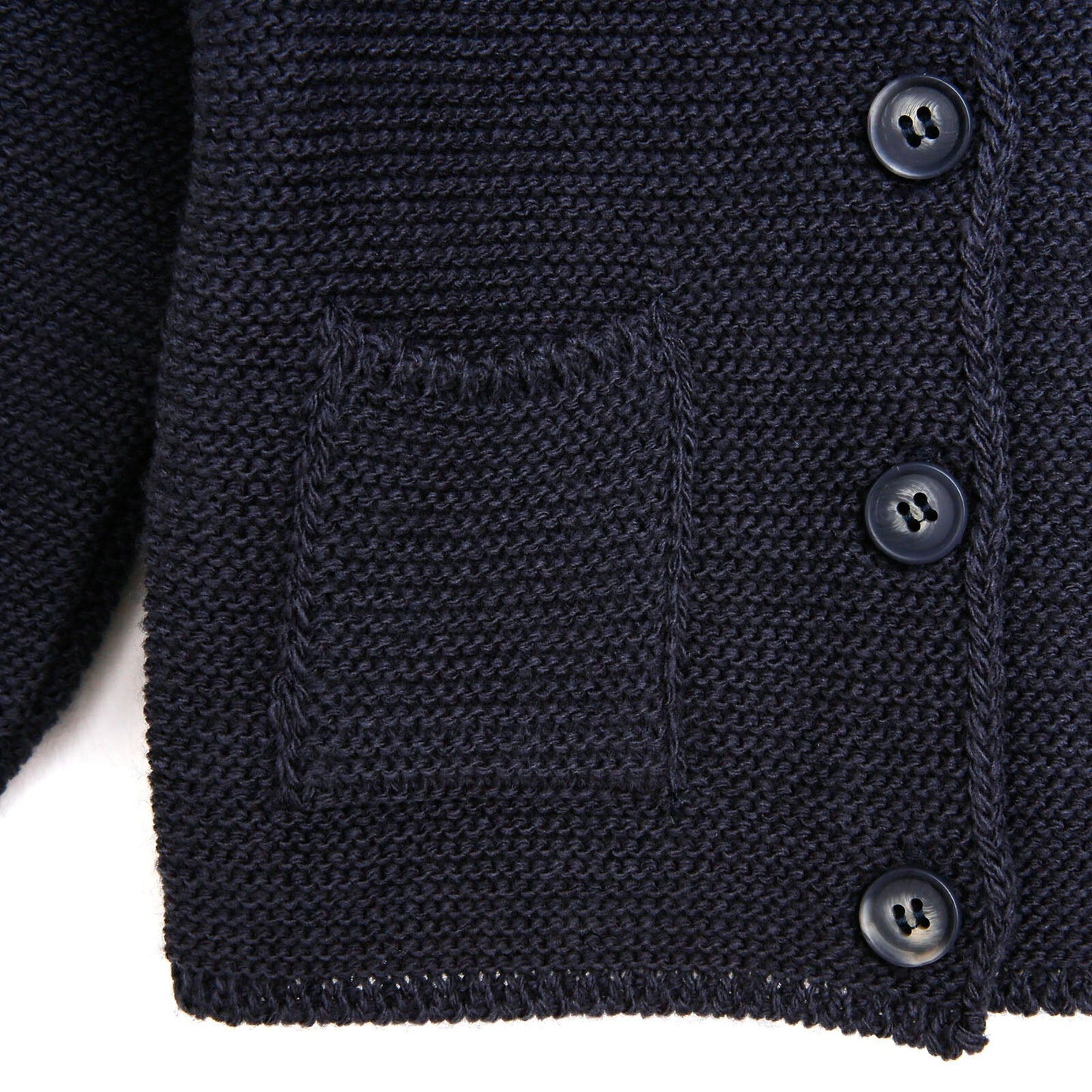 HelloBaby Newborn Knit Cardigan - Bottom - Charcoal