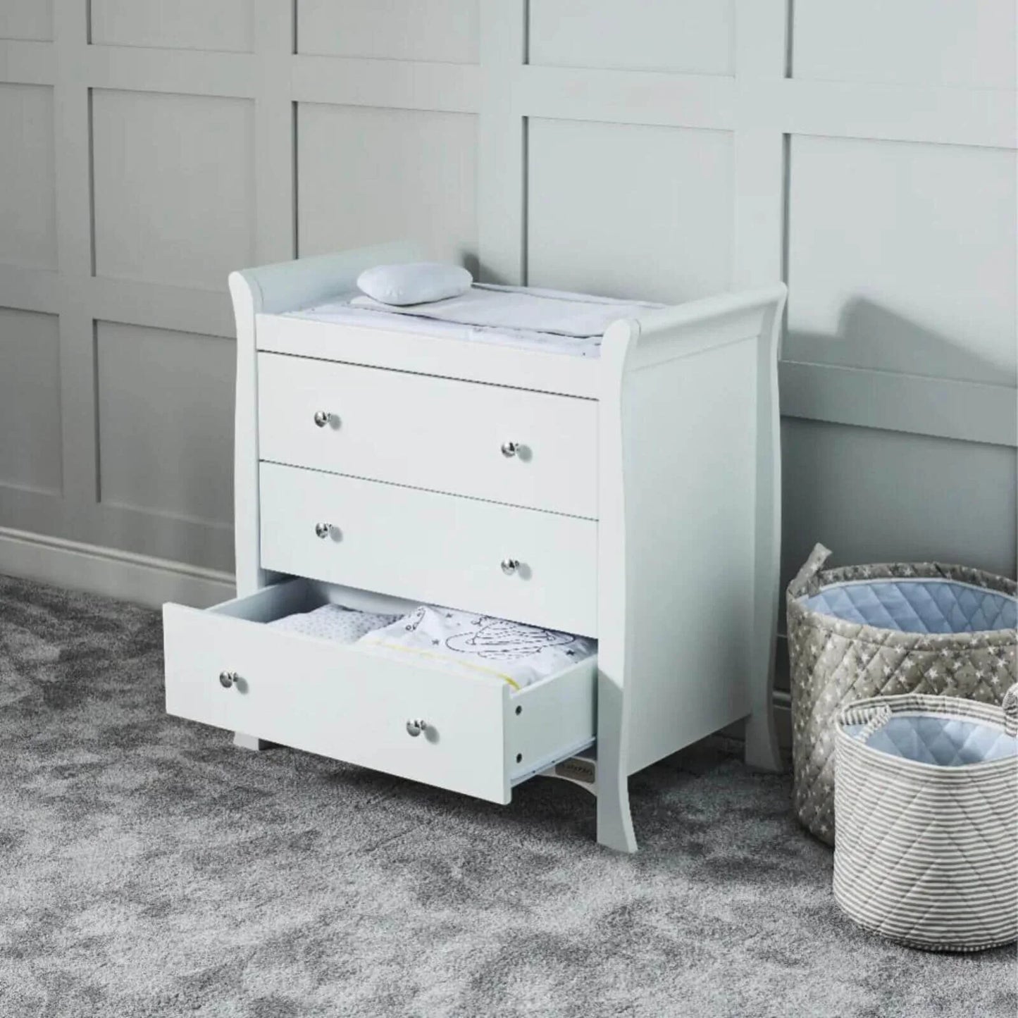 Ickle Bubba Snowdon Changing Unit - White