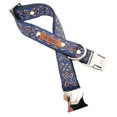 Finnigan Butterfly Collection Designer Dog Collar (Large) - mezetto