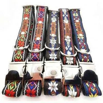 Finnigan Designer Dog Collar (Floral Collection) Large-0