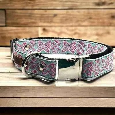 Finnigan Luxe Leather Dog Collar - mezetto