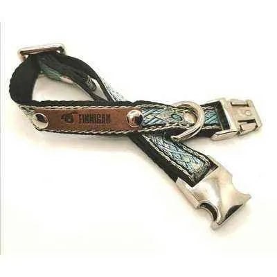 Finnigan Royal Collection Small Designer Dog Collar with Personalised Engraving-5