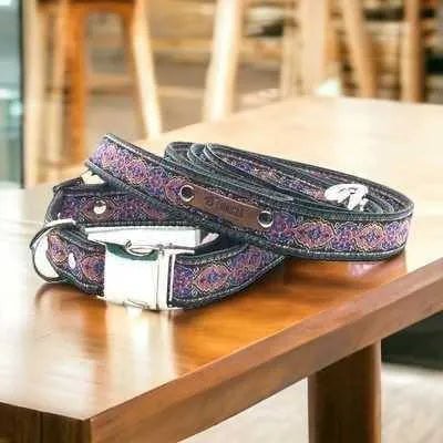Finnigan's Fabulous Designer Dog Collar Set - mezetto