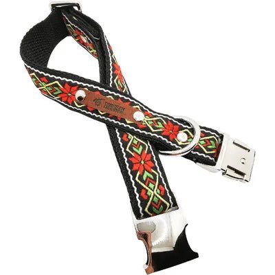 Finnigan's Fabulous Fabric Dog Collar Set - mezetto
