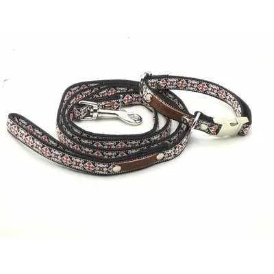Finnigan's Fabulous Floral Dog Collar Set-1