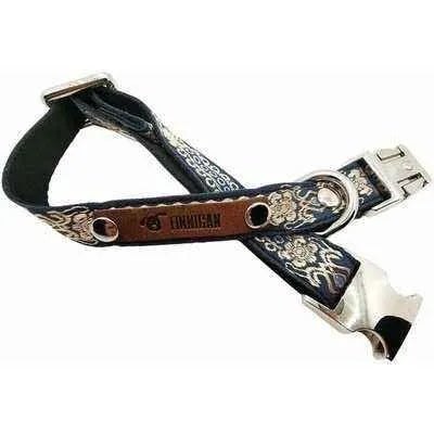 Finnigan's Luxury Pup Lead with Customised Metallic Buckle-2
