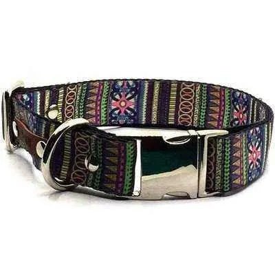Finnigan's Majestic Pooch Parade Set: Handmade Chic Collar Collection-2