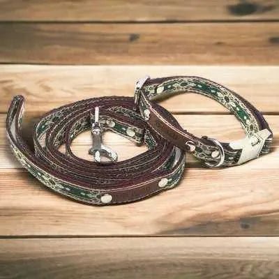 Finnigan’s Whimsical Designer Dog Collar Set - mezetto