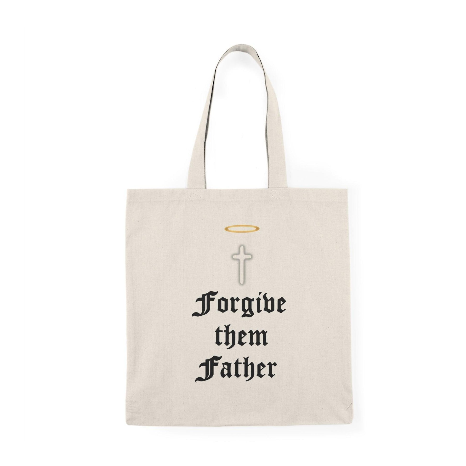 Forgive Them Father Tote – Faith - Based Bag - mezetto KEOLIX KEOLIX