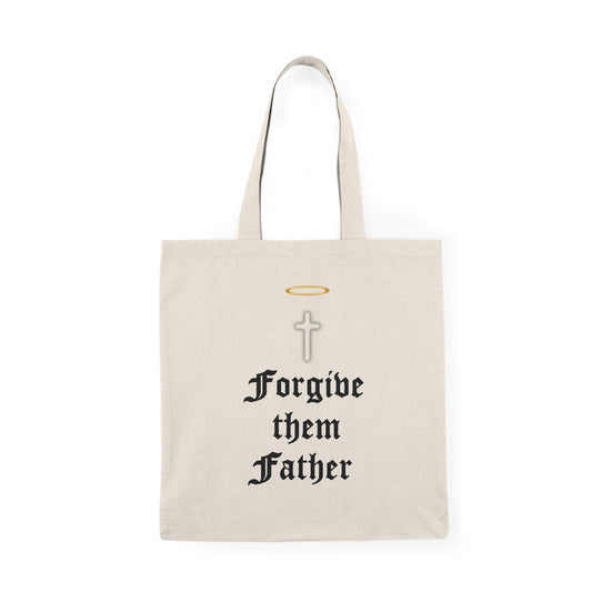 Forgive Them Father Tote – Faith - Based Bag - mezetto KEOLIX KEOLIX