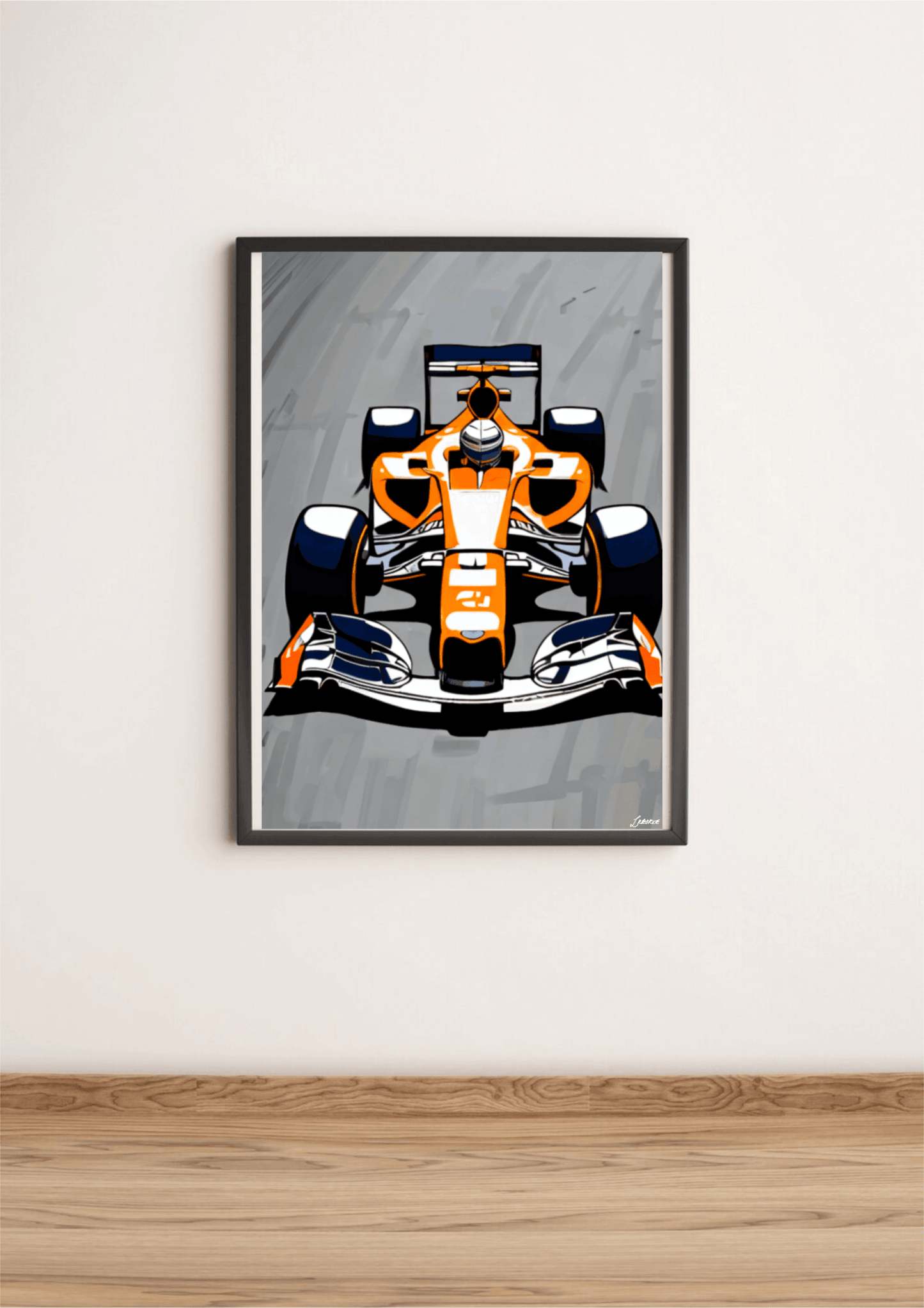 Formula 1 Art Print | High - Speed Racing Wall Decor - mezetto KEOLIX KEOLIX