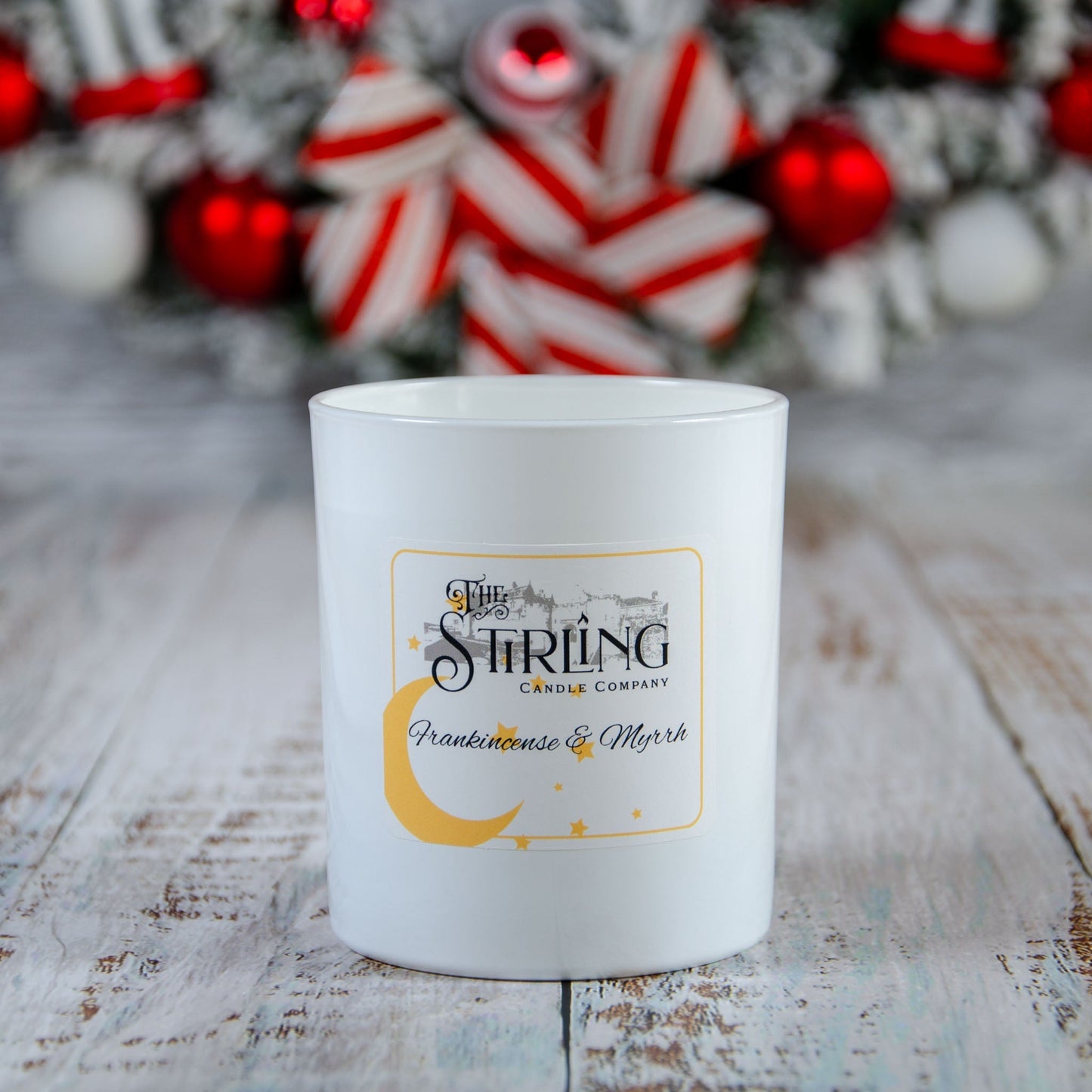 Frankincense & Myrrh - Large Candle - mezetto Shopify Collective The Stirling Candle Company