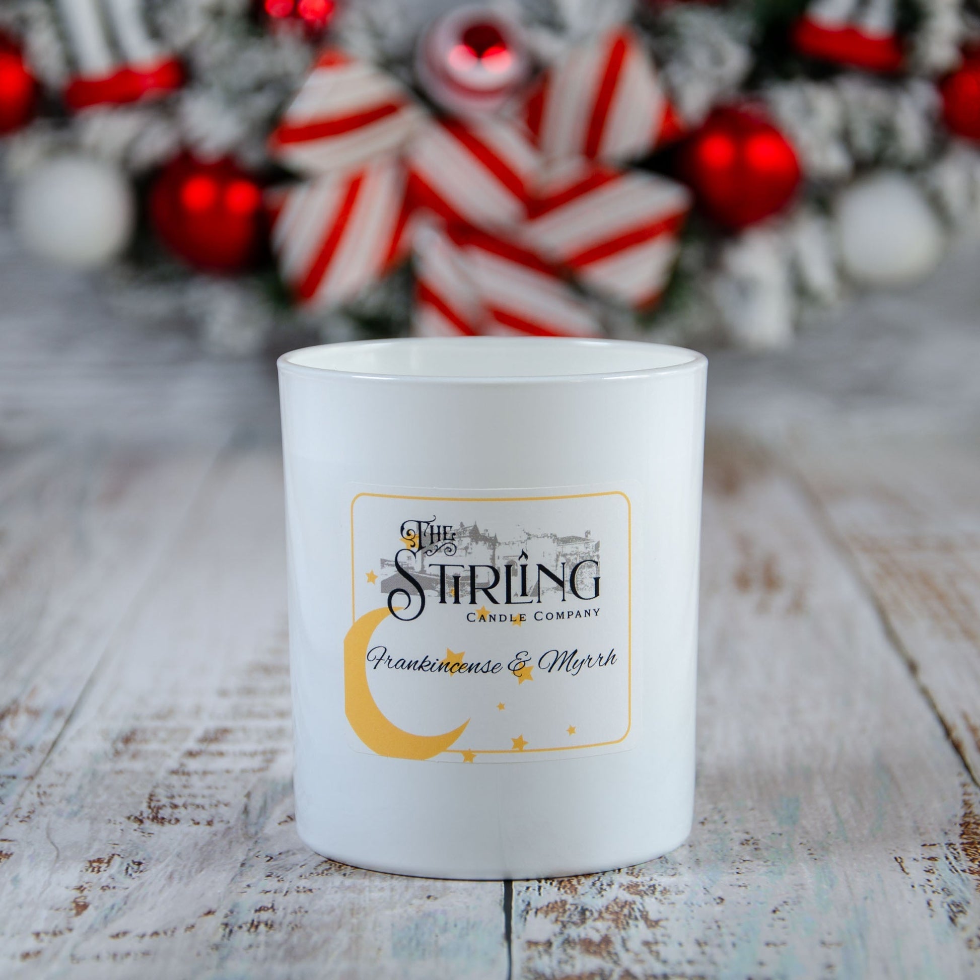 Frankincense & Myrrh - Large Candle - mezetto Shopify Collective The Stirling Candle Company