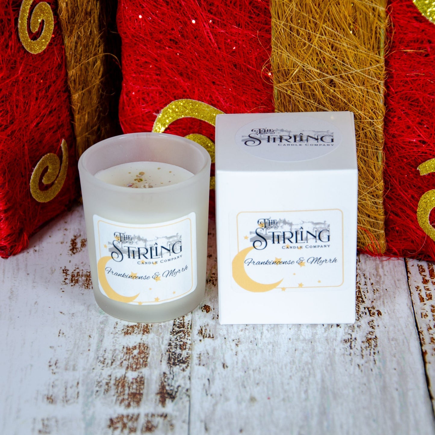 Frankincense & Myrrh - Small Candle - mezetto Shopify Collective The Stirling Candle Company