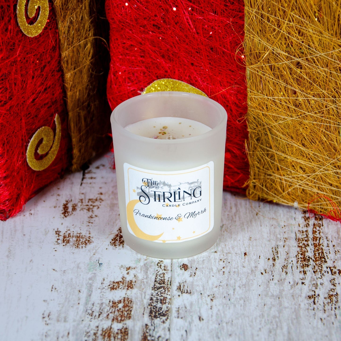 Frankincense & Myrrh - Small Candle - mezetto Shopify Collective The Stirling Candle Company