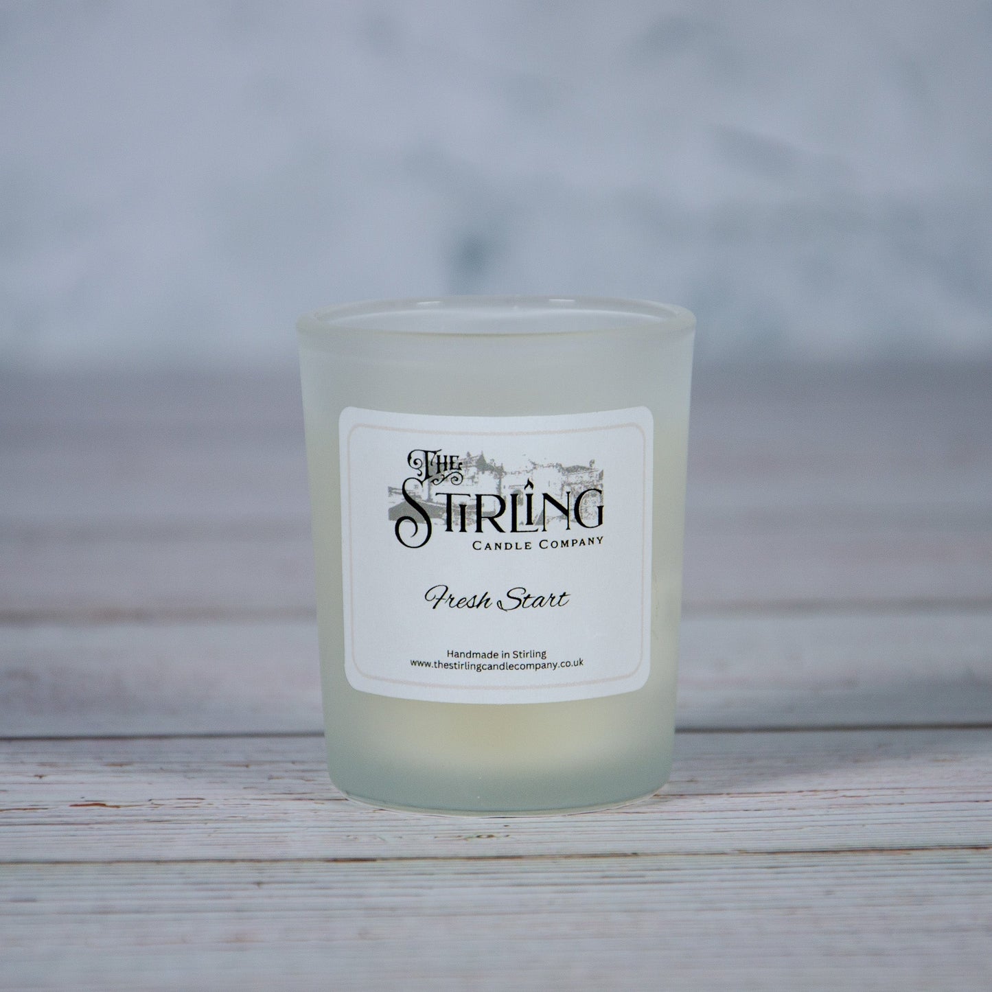 Fresh Start - Small Candle - mezetto Shopify Collective The Stirling Candle Company