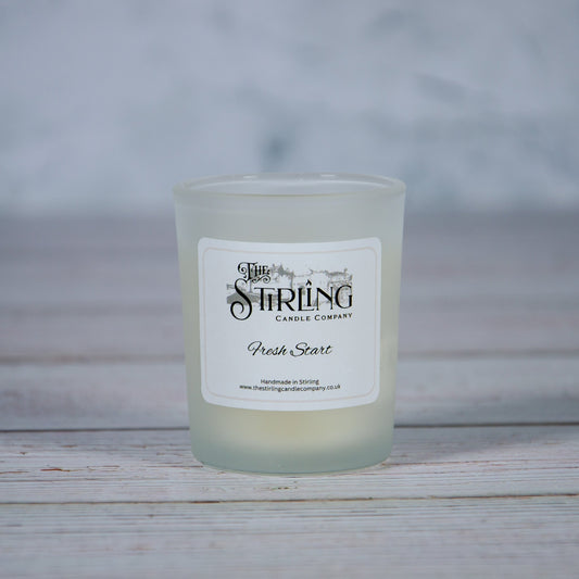 Fresh Start - Small Candle - mezetto Shopify Collective The Stirling Candle Company