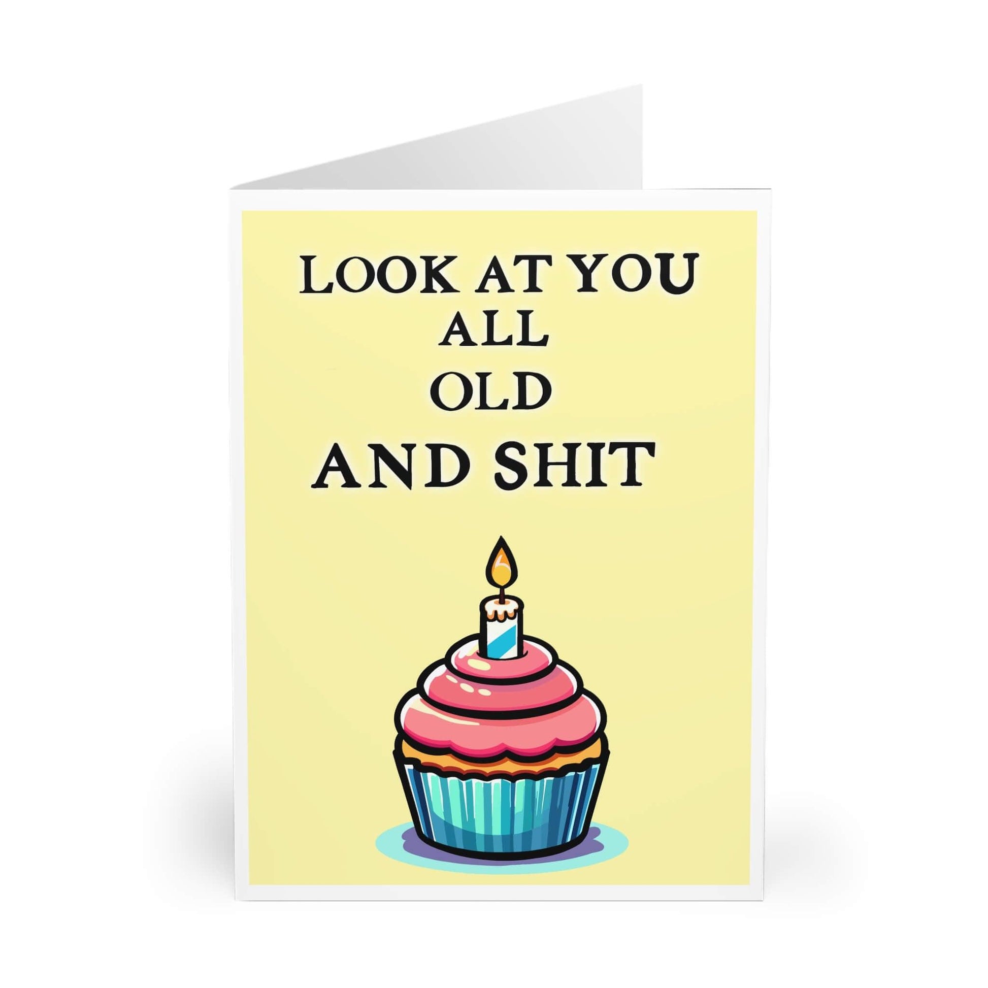 Funny Birthday Card | Look at You All Old and Shit - mezetto KEOLIX KEOLIX