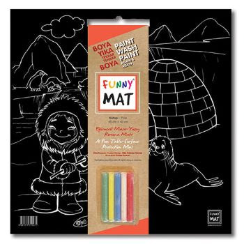 Komik Mat - Siyah Kutup (Tebeşirli)