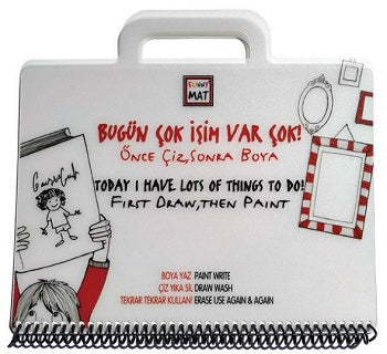 Komik Mat Mini Set - Bugün Çok İşim Var Çok!