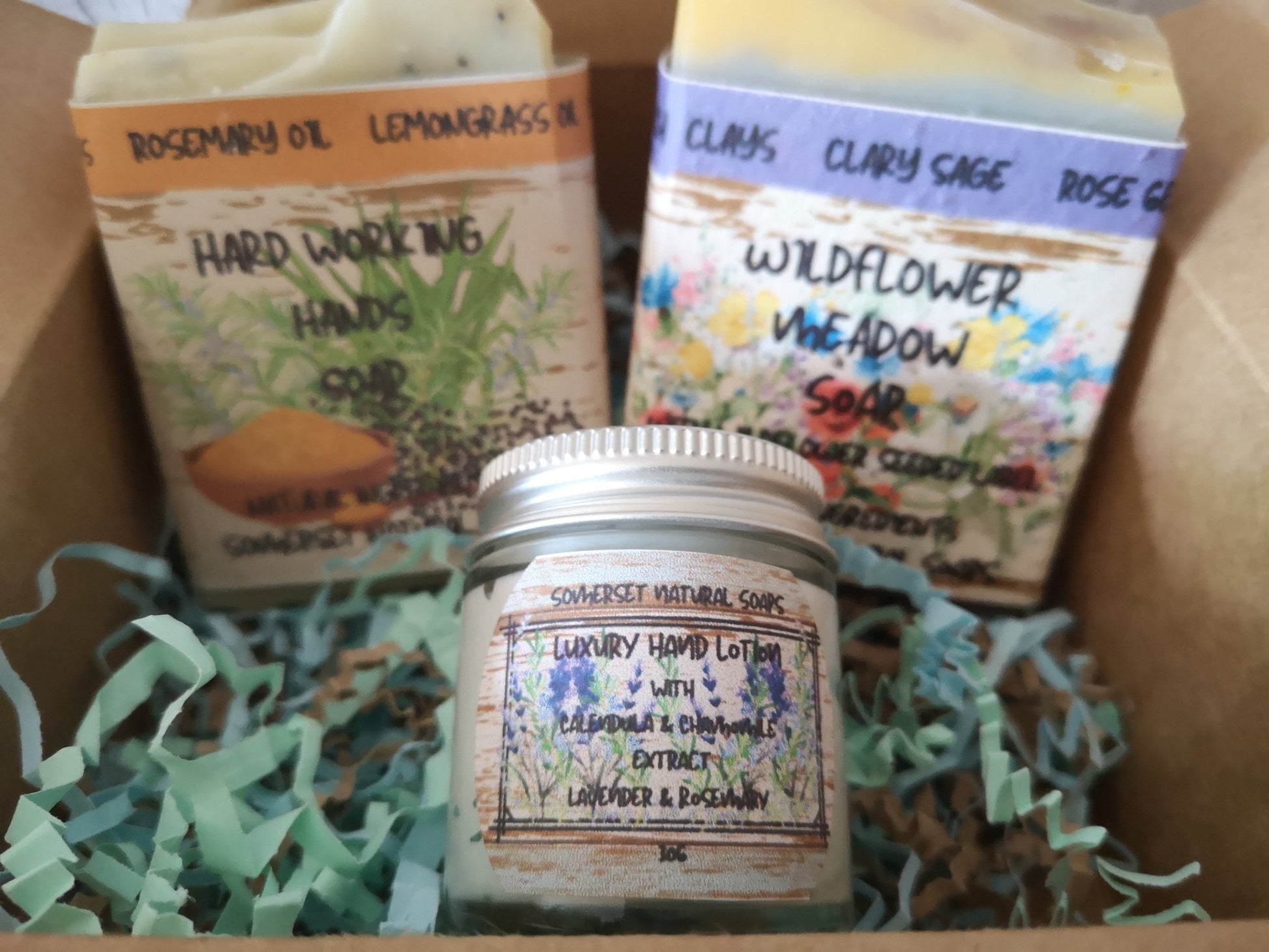 Gardeners Gift set - mezetto Shopify Collective Somerset Natural Soaps