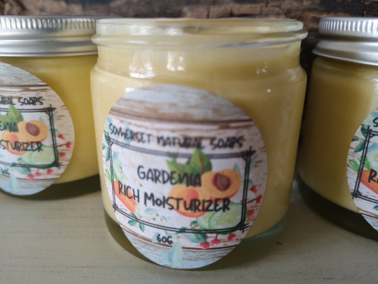 Gardenia Rich Moisturiser - mezetto Shopify Collective Somerset Natural Soaps