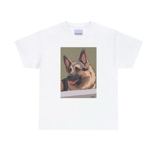 German Shepherd T-Shirt | Loyal Dog Breed Tribute Tee - mezetto KEOLIX KEOLIX