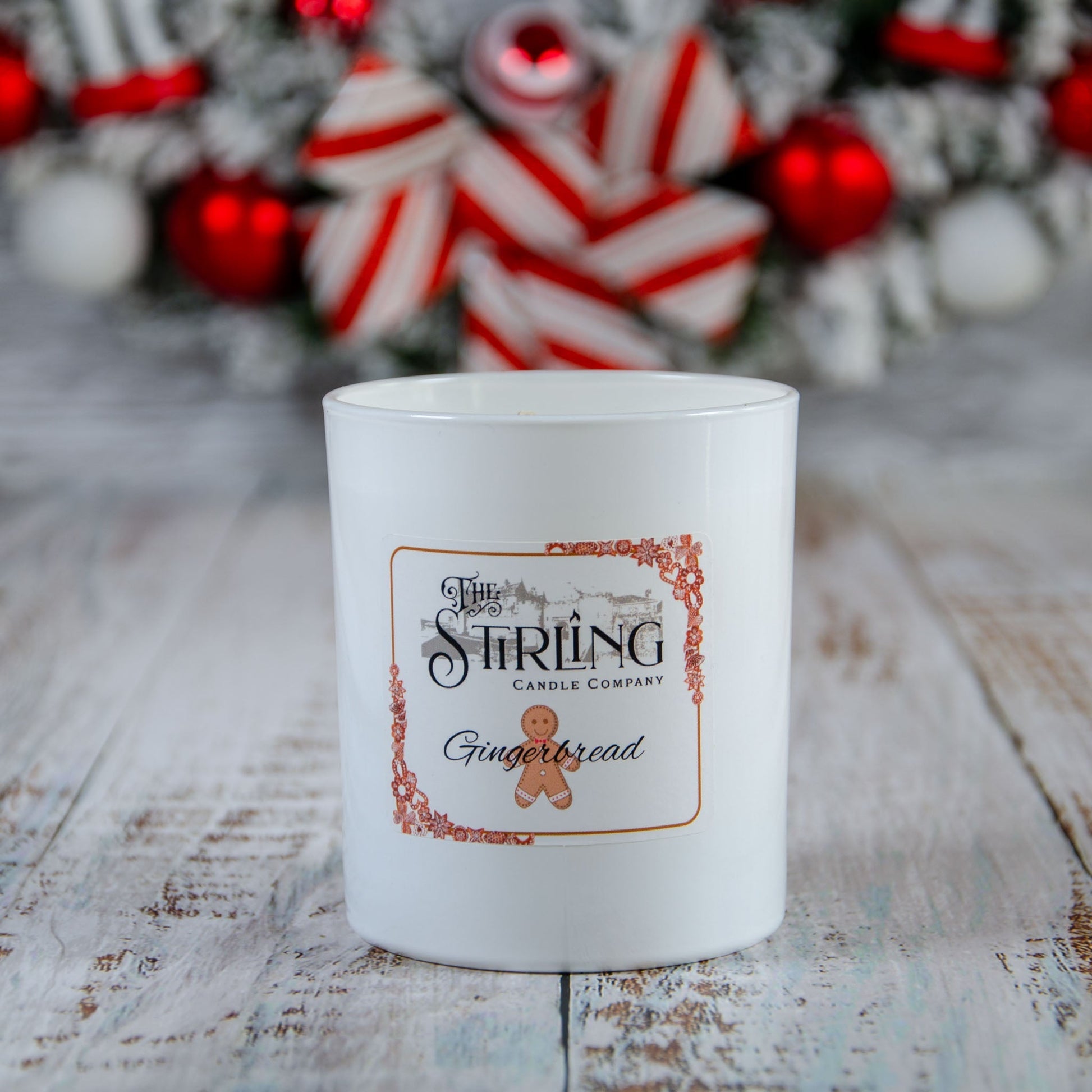 Gingerbread - Large Candle - mezetto Shopify Collective The Stirling Candle Company