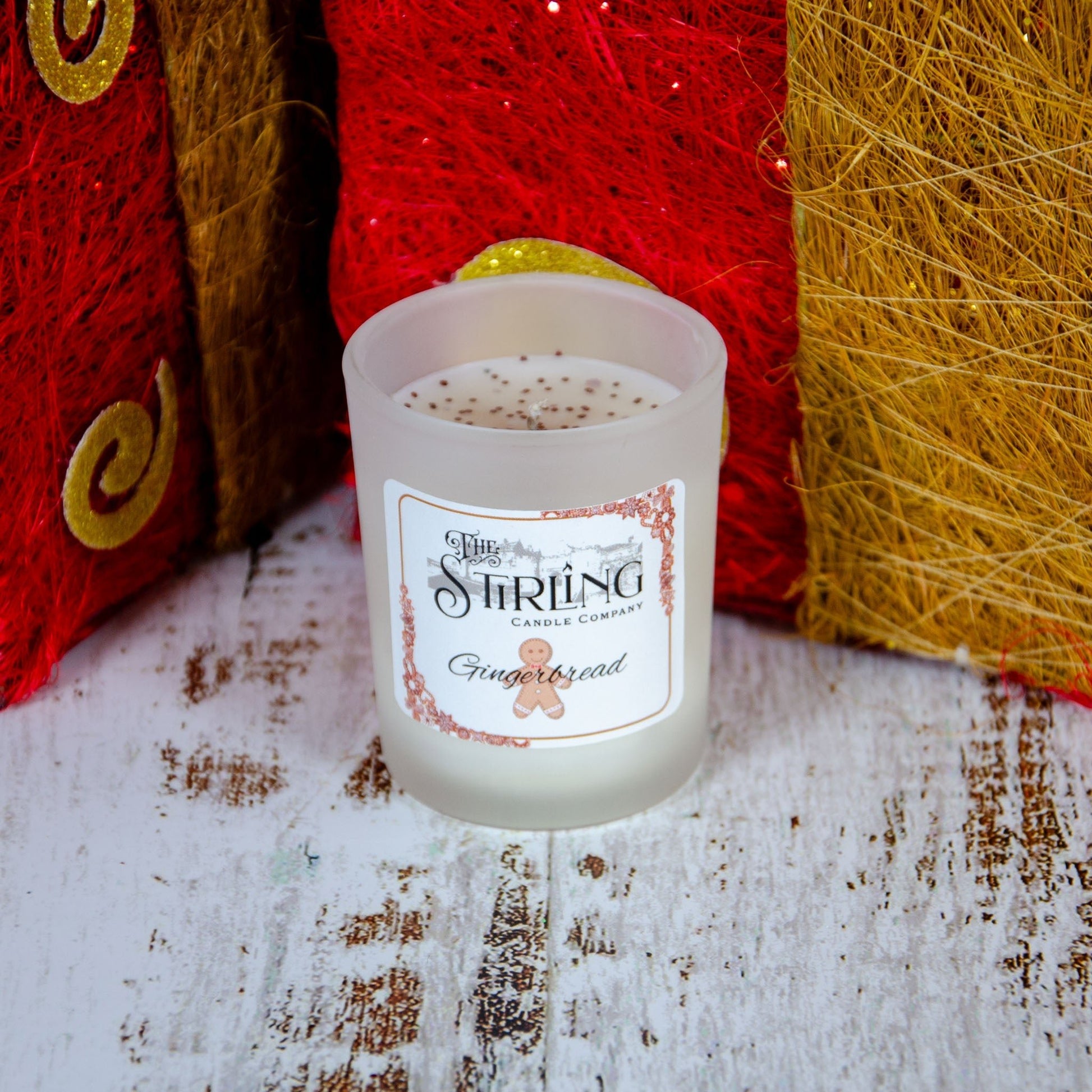Gingerbread - Small Candle - mezetto Shopify Collective The Stirling Candle Company